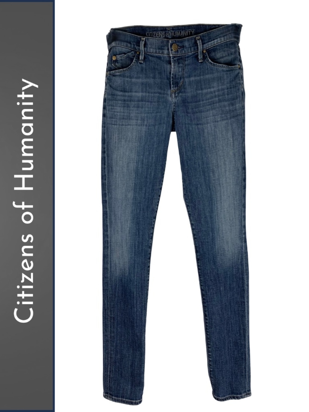 Citizens of Humanity Avedon Low Rise Skinny Leg Jeans Women's 28 Y2K Indie